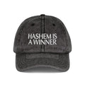 "HASHEM IS A WINNER" EMBROIDERED HAT